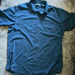 Columbia short sleeve button down